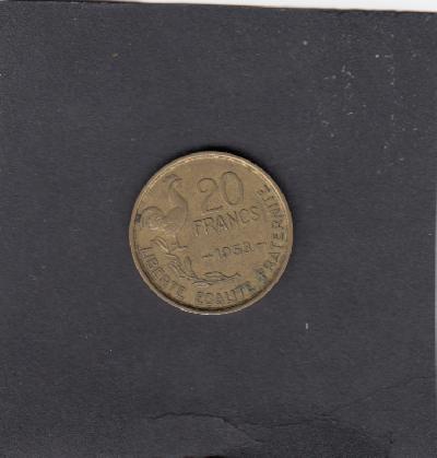 Beschrijving: 20 Francs  4 Feather